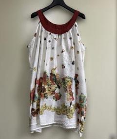 ムチャチャ　あちゃちゅむ　チュニック　ワンピース　サイコロ1 レディース対応 ムチャチャ あちゃちゅむ チュニック ワンピース サイコロ1