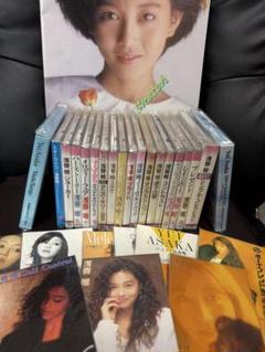 浅香唯　CD アルバム＆シングル コンサートパンフレット付