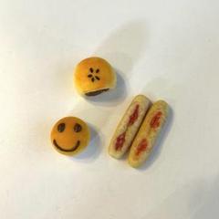 あんぱん　明太子フランスパン　ミニチュア