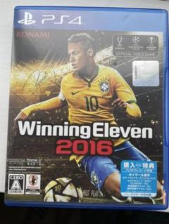 値下げしました　ウイニングイレブン2016 ps4