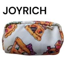 joyrichポrーチ　ジョイリッチ　レディースポーチ　メイクポーチ　ピザ派手