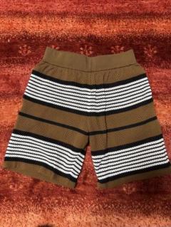 BURBERRY メッシュストライプショートパンツ S