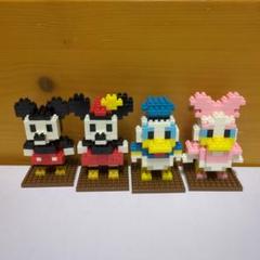 【最終価格】ディズニー ナノブロック ミッキー ミニー ドナルド デイジー