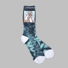 RIPNDIP ソックス　Nerm Beard Socks -ターコイズ/アクアのサムネイル