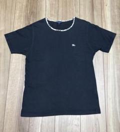 BURBERRY ブラック 半袖Tシャツ M - メルカリ