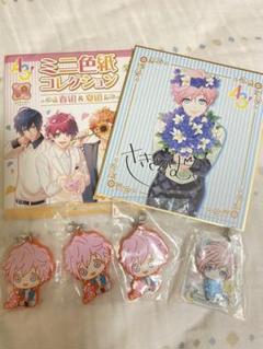 新品★A3！★夏組【向坂椋】アニカフェ★アクリルキーホルダー★2点セット 新品A3！夏組【向坂椋】アニカフェアクキー＆缶バッジ2点セット