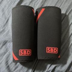 SBD ニースリーブMサイズサポーター 2個セット 黒赤 SBD ニースリーブMサイズサポーター 2個セット 黒赤 - メルカリ