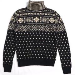 90s RALPHLAUREN ラルフローレン タートルネック ニット セーター