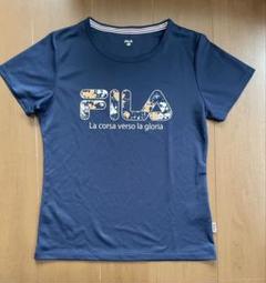 FILA ネイビー Tシャツ L