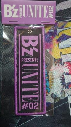 B'z UNITE＃02グッズフライトタグパープル新品未開封品