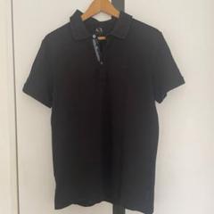 【ARMANI EXCHANGE黒 ポロシャツ