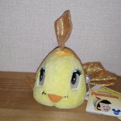 ピノキオ　クレオ　ぬいぐるみ 魚型　ディズニー