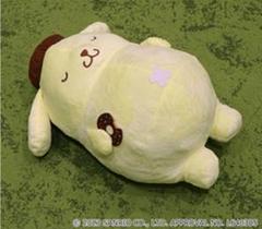 大幅値引き【超レア・タグ付き】ポムポムプリン　寝そべり　ぬいぐるみ　レトロ タグ付き]ぽてっと寝そべりBIGぬいぐるみ ポムポムプリン - メルカリ