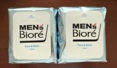 花王　MEN's Biore ボディシート クールタイプ 28枚入×2袋のサムネイル
