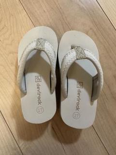devirock 厚底サンダル 17サイズ ベージュ