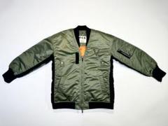 24AW FURYシレー加工ミリタリーナイロンツイル7分丈半纏フライトジャケット 24AW FURYシレー加工ミリタリーナイロンツイル半纏フライト