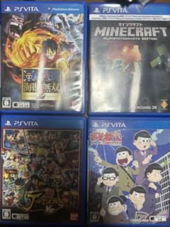 PSビータとケースとソフトのマインクラフトと無双スターズと充電器全て