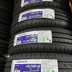 2022年製 グッドイヤー 中古サマータイヤ 165/70R14 4本セット Efficient Grip 送料無料 4本セット 165/70R14 81S グッドイヤー
