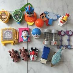 ハッピーセットおもちゃセット　ドラえもん　マリオ　クレヨンしんちゃん　パウパト