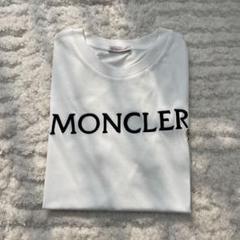 新品未使用✨モンクレールTシャツ半袖ホワイトロゴタグ付きXSサイズ