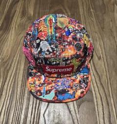 Buy Supreme Aoi Embroidered Camp Cap 'Flames' - SS25H122