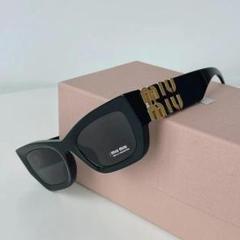 Amazon | miumiu ミュウミュウ サングラス MU51SS 1AB9K1