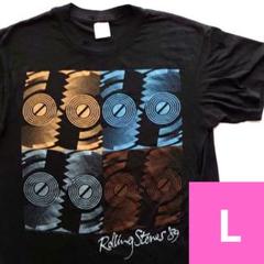 ©1989　L　Tシャツ　良品　ローリングストーンズ　初来日　U88