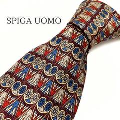 美品 SPIGA UOMO ネクタイ ヴィンテージ シルク100％