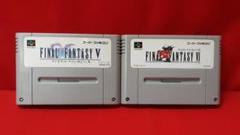 スーパーファミコン　ファイナルファンタジーⅤ、Ⅵ　2本セット