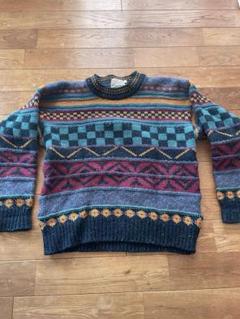 希少色HARRY ROSEN リアルムートンダッフルコート胡桃ボタンM
