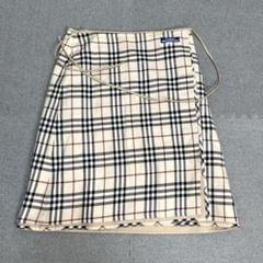 478 BURBERRY BLUE LABEL チェック巻きスカート ベージュ 478 BURBERRY BLUE LABEL チェック巻きスカート ベージュ - メルカリ
