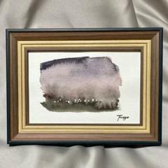 「幽林水辺 水墨縦額装アート」 LOVUS gallery】書道家 万美×現代水墨画家 CHiNPANによる2人展
