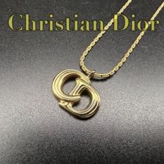 未使用級✨　Dior　ネックレス　CD ロゴ　ラインストーン　希少　刻印　041 未使用級✨ Dior ネックレス CD ロゴ ラインストーン 希少 刻印