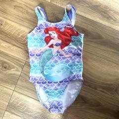 Disney Princess バックフリル　アリエル 水着 110-120
