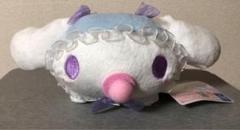 サンリオキャラクターズ　シュガーパーティ寝そべりぬいぐるみ　シナモロール