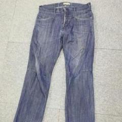 【美品】bal バル ダメージワイドデニム ウォッシュデニムパンツ 古着デニム 美品】bal バル ダメージワイドデニム ウォッシュデニムパンツ