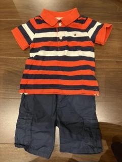 トミーヒルフィガー 80サイズ 12M ポロシャツ ハーフパンツ