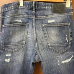 SCOTCH & SODA スキニーデニム ブルーダメージ加工サイズ31のサムネイル
