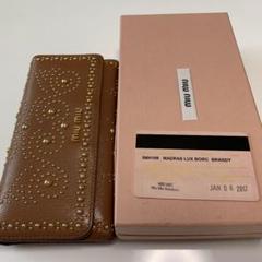 MIUMIU ミュウミュウ 長財布