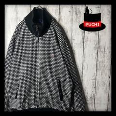 人気　レア　フレッドペリー　アーガイル　刺繍ロゴ　ベロア　トラックジャケット　M フレッドペリー】ベロアトラックジャケット ジャージ アーガイル