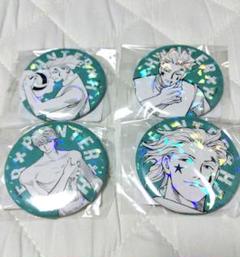 HUNTERXHUNTER　ヒソカ　オールスター缶バッジ　4個