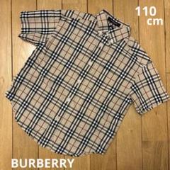 美品　BURBERRY 半袖　ノバチェック　半袖シャツ　ボタンダウン