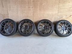 marponn1様　レイズ　タイヤ付　1/4 ③ RAYS タイヤホイール4本セット VERSUS VV21S 19x8.0J 5/114.3 +