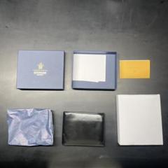 ETTINGER 二つ折り財布 黒/オレンジのサムネイル