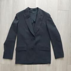allureville★リネンブレンド　テーラード　ダブルジャケット　麻混 trim_ofalv_itemee40e27c0ae811f