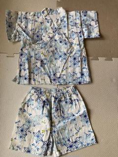 甚平　トンボ　90cm ブルー