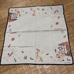 新品】バーバリーハンカチ桜柄ダックスフンド柄