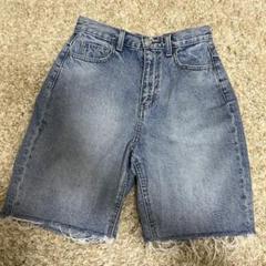 RODEO CROWNS ハーフデニムパンツ