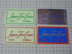 正規品 Japan Tire Center ステッカー 4枚 98×53mm