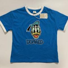 新品タグ付き　ドナルド　ブルー　オーバーサイズTシャツ　100 青色　半袖